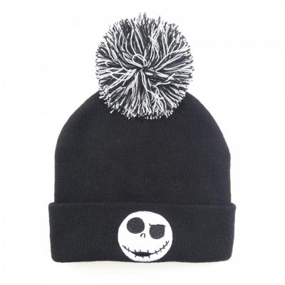 Nightmare Before Christmas Face Jack Skellington Beanie