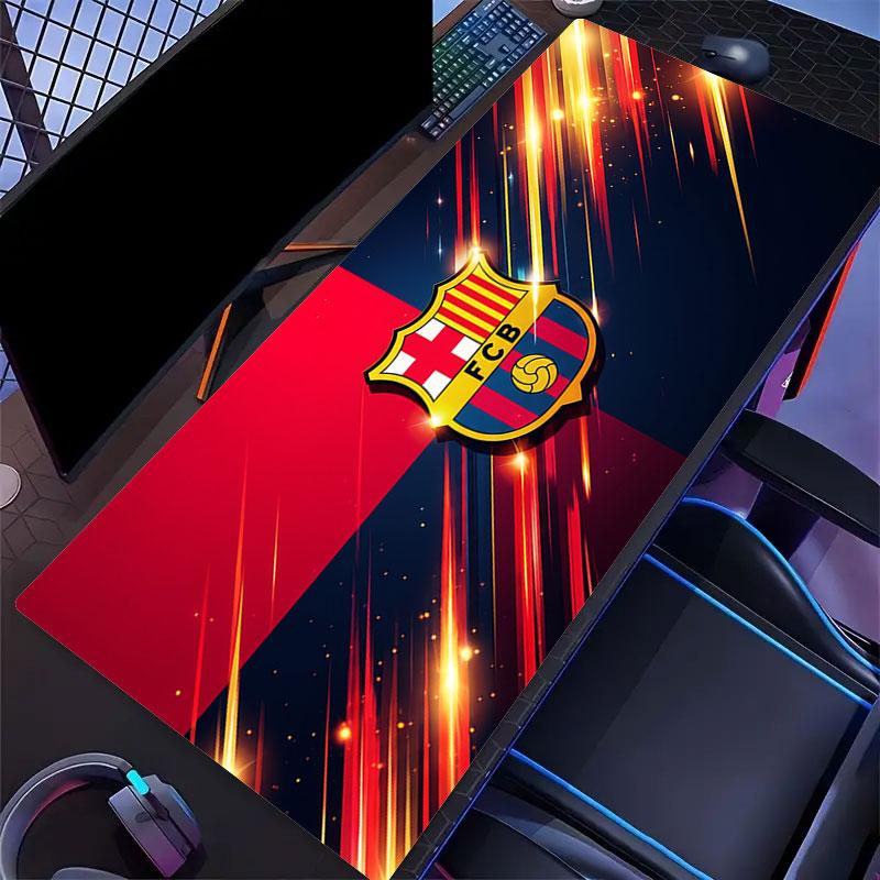 Fc Barcelona Velká podložka pod herní stůl Protiskluzová podložka pod notebook Tablet Velká podložka pod myš Podložka XXL Podložka pro Mini PC S uzamčeným okrajem