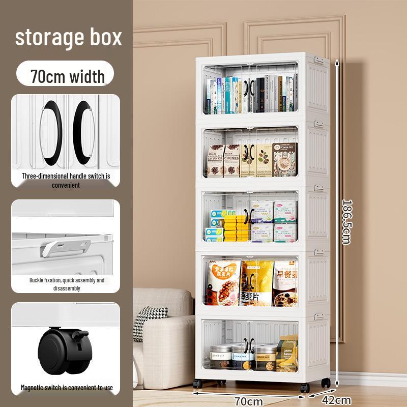 Foldable Large Capacity Storage Box for Clothes, Quilts, and Toys