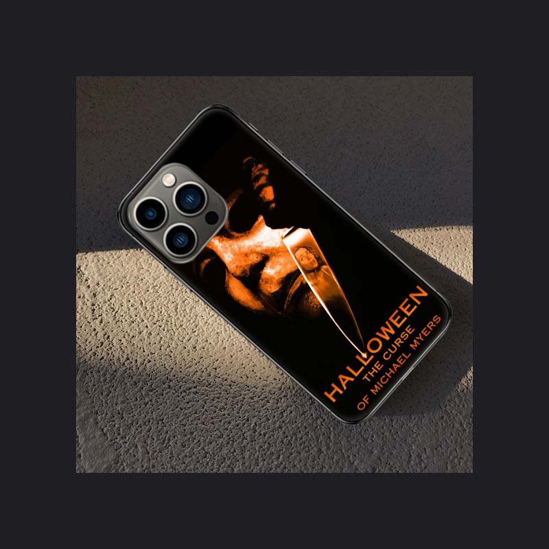 Halloween The Curse Of Michael Myers Horror Movie Phone Case For Apple Iphone 16 15 Plus Soft 13 12 Mini Cover 11 14 Pro Max Cap