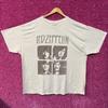 Led Zeppelin Band Members Portrait Vintage Style T-Shirt