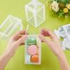30pcs Clear Gift Boxes with Bows Transparent Rectangle Gift Wrap Box Treat Boxes Gift Packaging Box for Jewelry Soap Crafts Wedding Parties Wedding