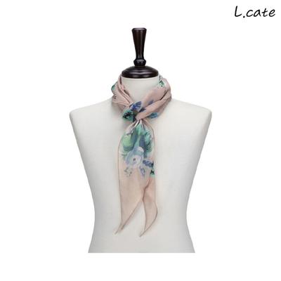 Elkate Women's Scarf LDR141 Women's Flower Pattern Scarf
