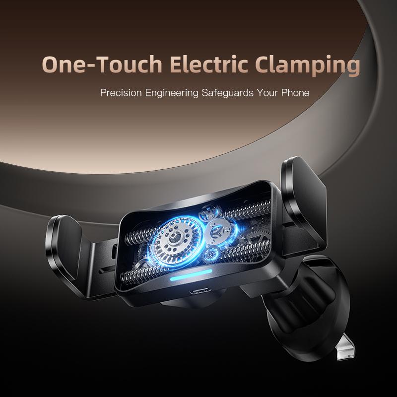 Electric Car Phone Holder Mount Auto Clamping Smart Sensor Air Vent Stand For Chevrolet Corvette Montana TrailBlazer Silverado
