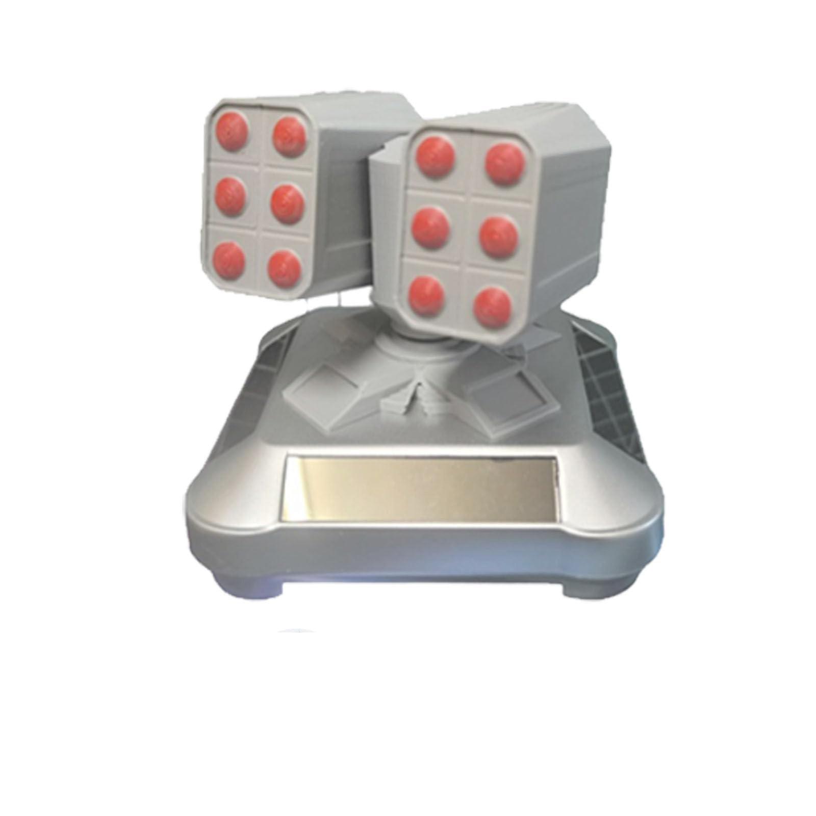 

3D-печатная военная модель вращающегося орнамента на солнечных батареях, 3D военные модели, автоматическое вращение на солнечных батареях, художественное оформление для приборной панели автомобиля или рабочего стола One Size