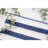 100% Cotton Placemats, Stylish, Scandinavian, Western-Style, Restaurant-Style, Non-Slip, Friction-Resistant, Gorgeous Blue Gingham Stripe Pattern, Mac