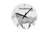 Percheron – Wall Clock with a Horse, Shelf Clock with a Print |