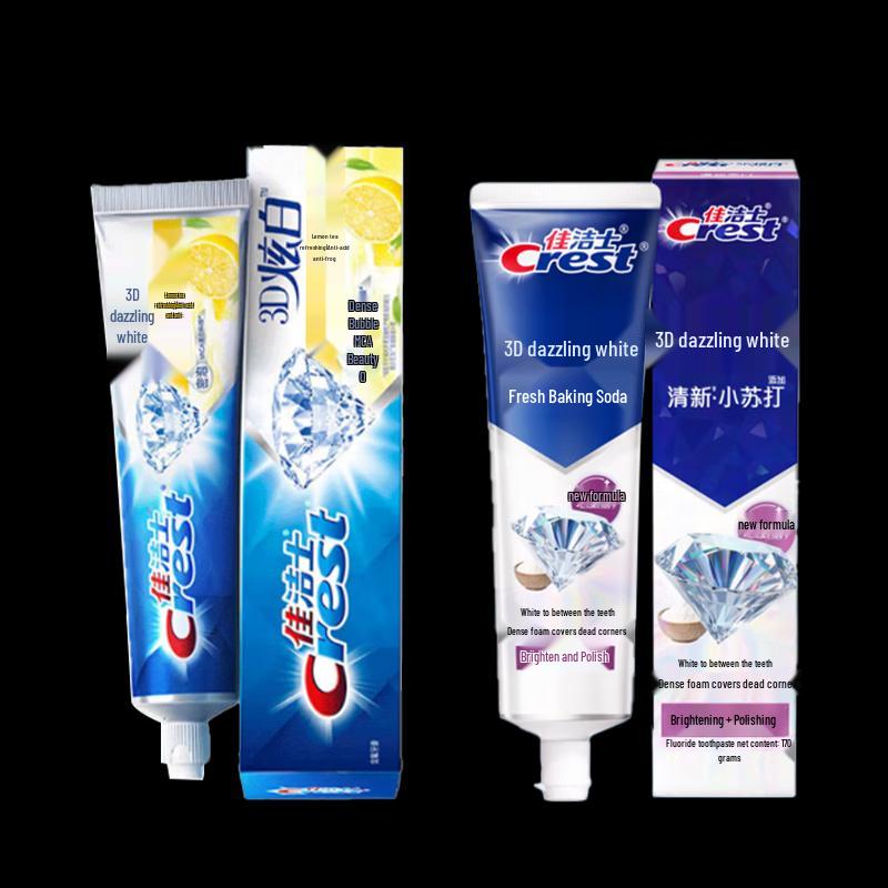 Crest 3D White Toothpaste Pack