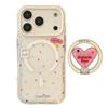 American Star Is Suitable for Apple 17promax Mobile Phone Case IPhone16 Love Magnetic Bracket 14 Transparent 13 Soft Shell