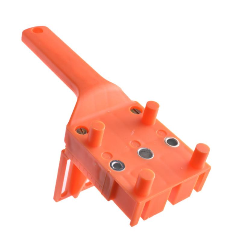 Woodworking perforator wood plate drilling connection locator hand-held perforator round wooden tenon DIY woodworking tool set