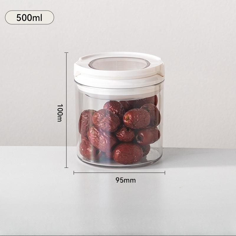 

Бытовые герметичные банки, Кухонные герметичные банки для хранения пищевых продуктов, Герметичные коробки для сухих продуктов, Коробки для хранения зерна и хлопьев, Банки для хранения 500ml