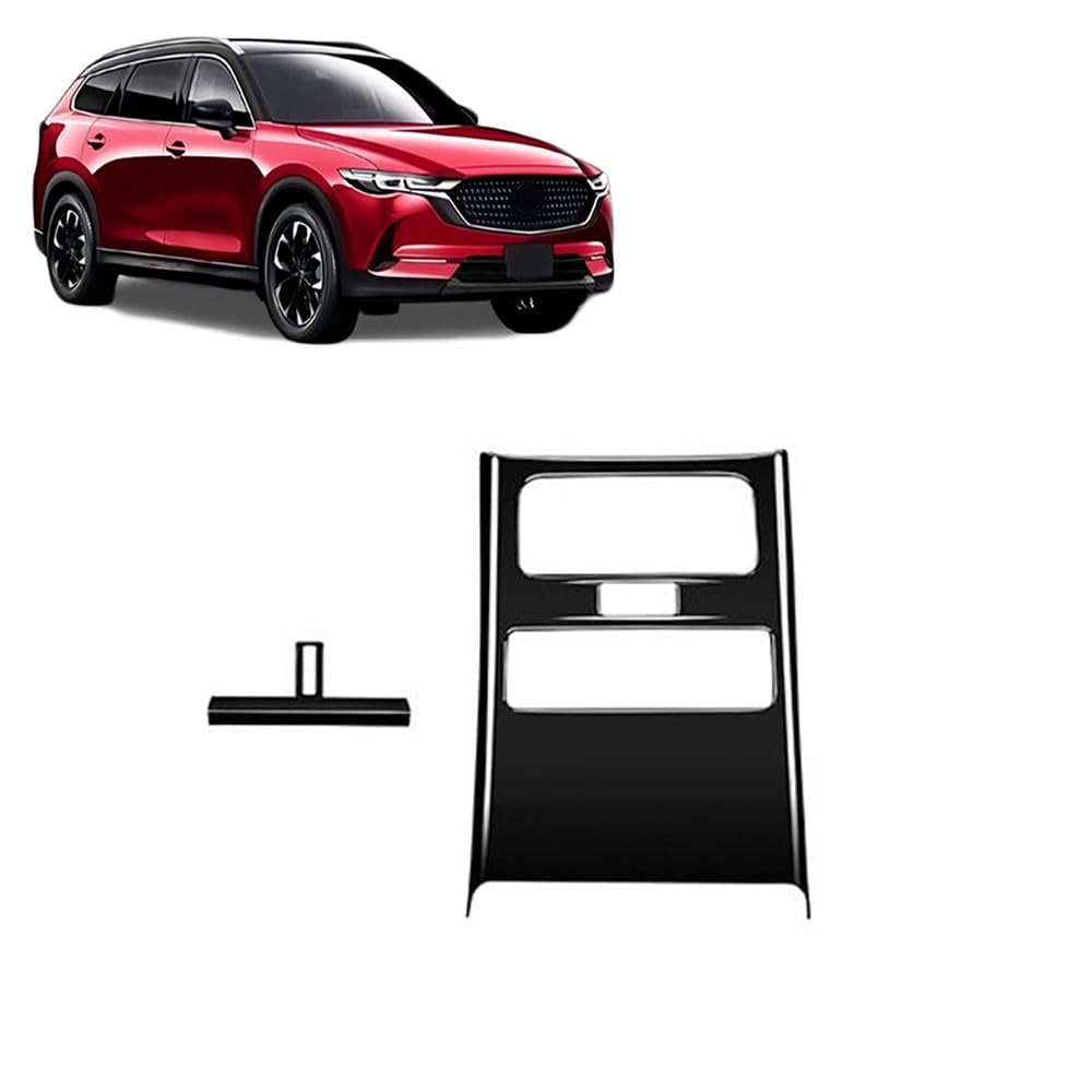 For the New Mazda KL Series 2024 Rear Air Conditioning Vent Custom Rear Kick Made of ABS Easy Accessories CX-80 (September - Present) CX-80 Frame,