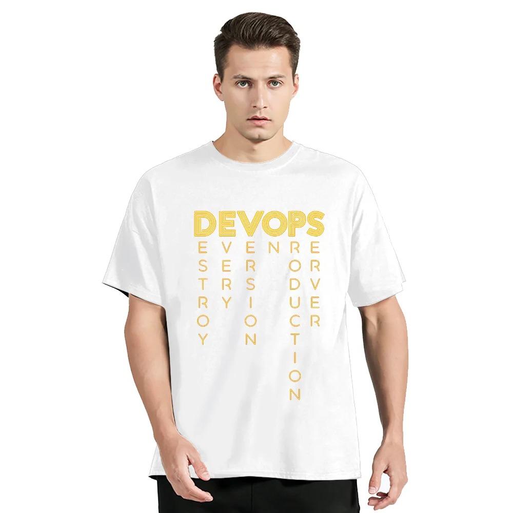 

Справжнє Визначення DEVOPS Футболка Devops Комп ютерний Нерд Гік Програміст Смішна Саркастична Крута Мила Програмування Футболка Топи XXXXXL білий