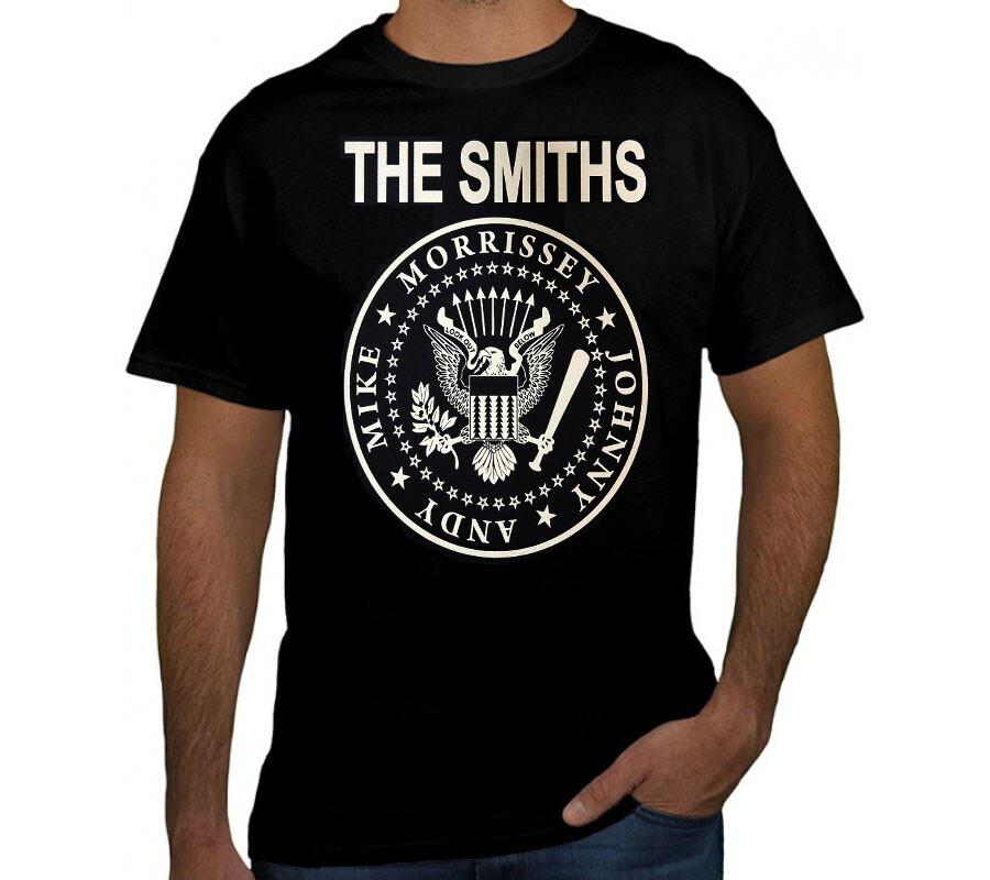 THE SMITHS Rock Band Black T Shirt XL