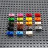 100pcs MOC Slope Inverted 45 2x1 3665 DIY Enlighten Block Bricks Compatible with Assembles Particles Toys for Children