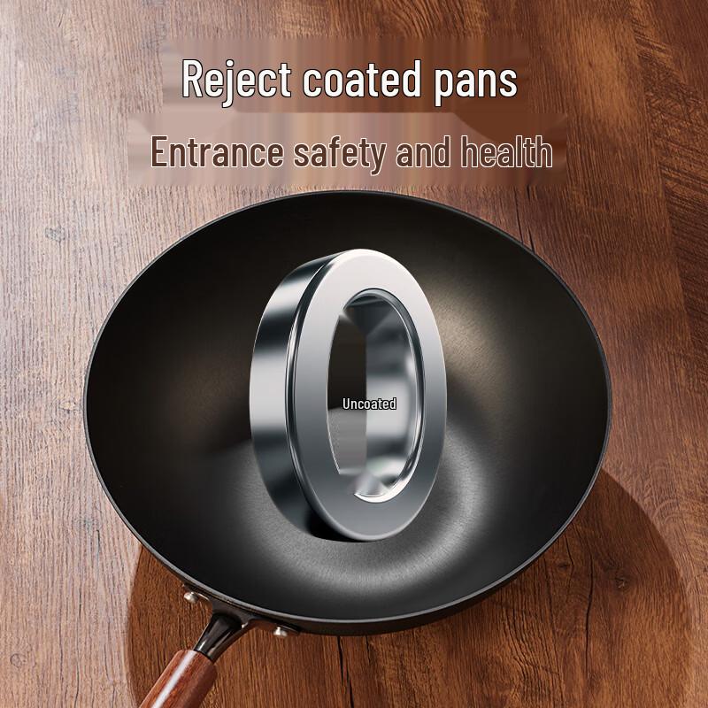 CIDHUAN Traditional Cast Iron Wok