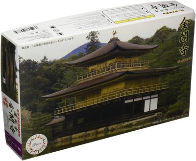 Fujimi Modelbouw Modelserie Rokuonji Kinkakuji Tempel Plastic Modelbouw 13 Nr.13 1/150 Tempel,