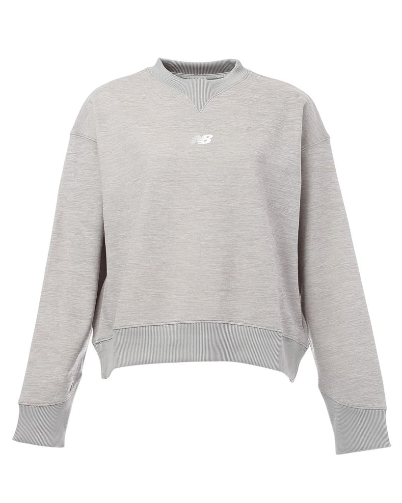 Golf Crew Neck Sweatshirt 3 [New Balance] Women's (Stretchy/Shape Retention) / 012-5162502 020_Gray [LL]