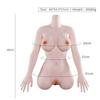 80cm Men's Sex Doll Soft Big Breast Real Skin Feel Half Body Vagina Sex Masturbation Cup Erotic Adult Sex Toy