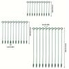 10pcs Plant Support Frame Succulent Support Rod Phalaenopsis Orchid Stand Potted Plant Anti Falling Fixed Support Frame
