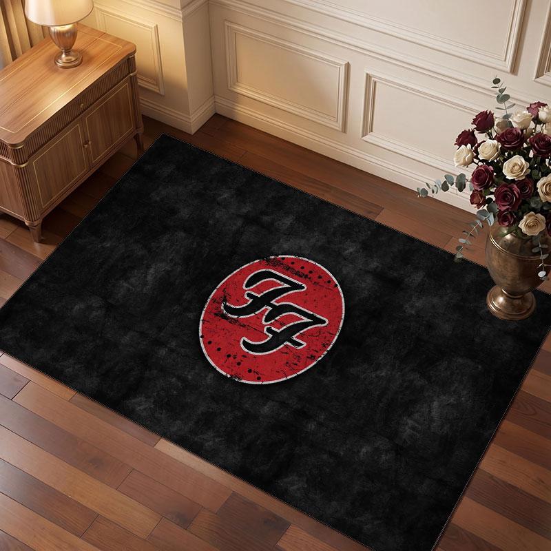 Foo Fighters Rug Soft Thick Non Slip Floor Carpet for Bedroom Living Room Home Decor
