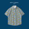 Hawaii 3D Printed Short Sleeve Shirt Men'S Summer Thailand Travel Resort Beach Men'S Loose Fancy Shirt Tide