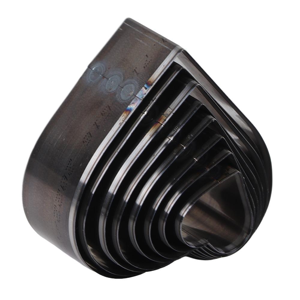 8PCS Alloy Steel Leather Cutting Die Set Hollow Punch Set  for Leatherwork, Fabric, Foam