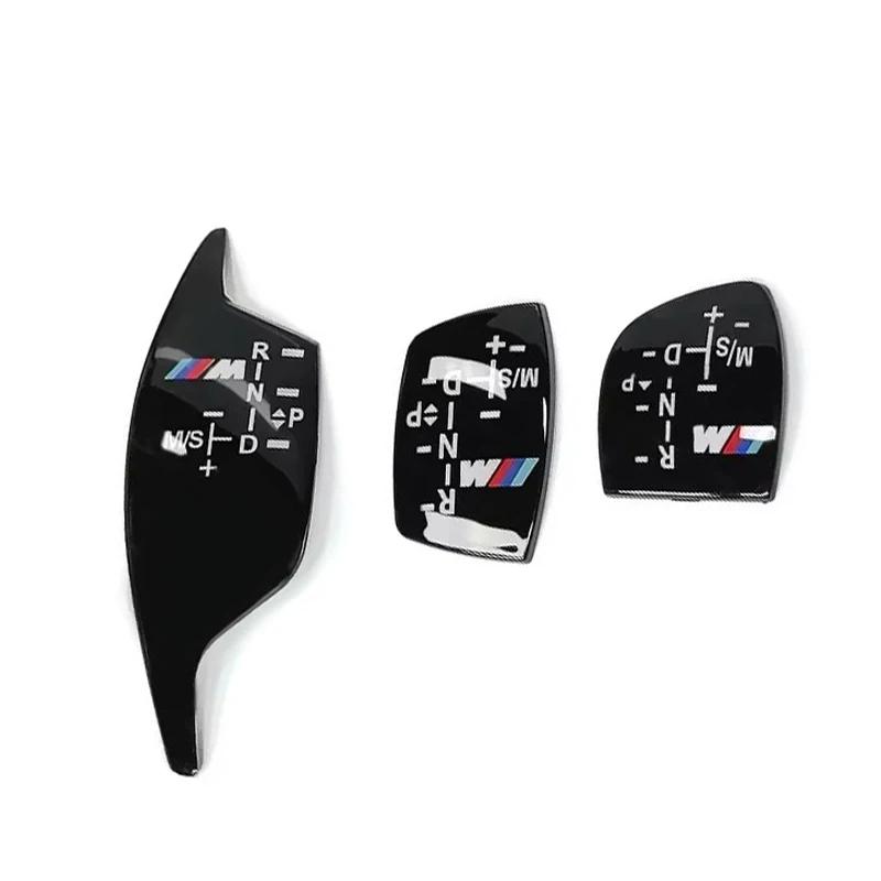 Car Gear Shift Knob Panel Cover For BMW 1 2 3 4 5 7Series F01 F02 X1 X3 X5 X6 M3 M5 F30 F32 F48 With Logo Interior Modificatio rvzc66