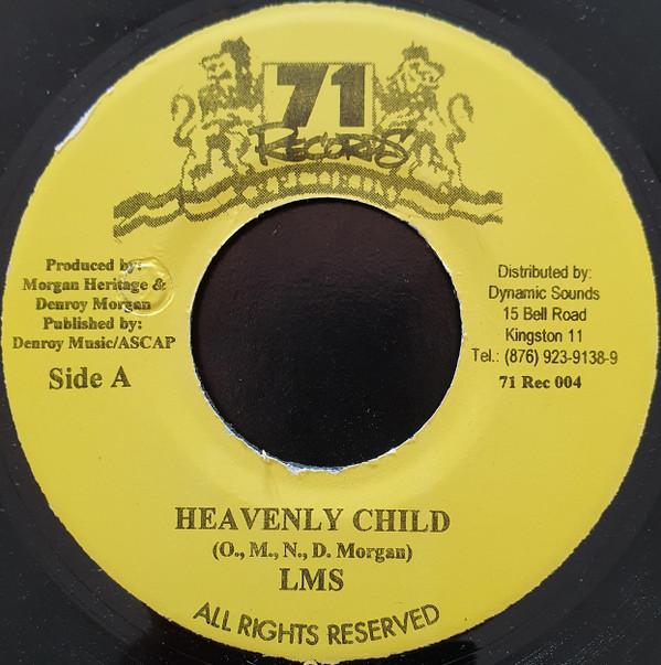 7inch Record L.M.S / JUNIOR KELLY & KING DAVID - Heavenly Child / Lion In Me 71REC004 71 Records 2000 Jamaica Reggae, Ska & Dub Used
