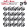 10-20pcs Ball Bearings 608ZZ 685ZZ 688ZZ 608RS Deep Groove Miniature Bearings For Skateboard Scooter 3D Printers Bearings