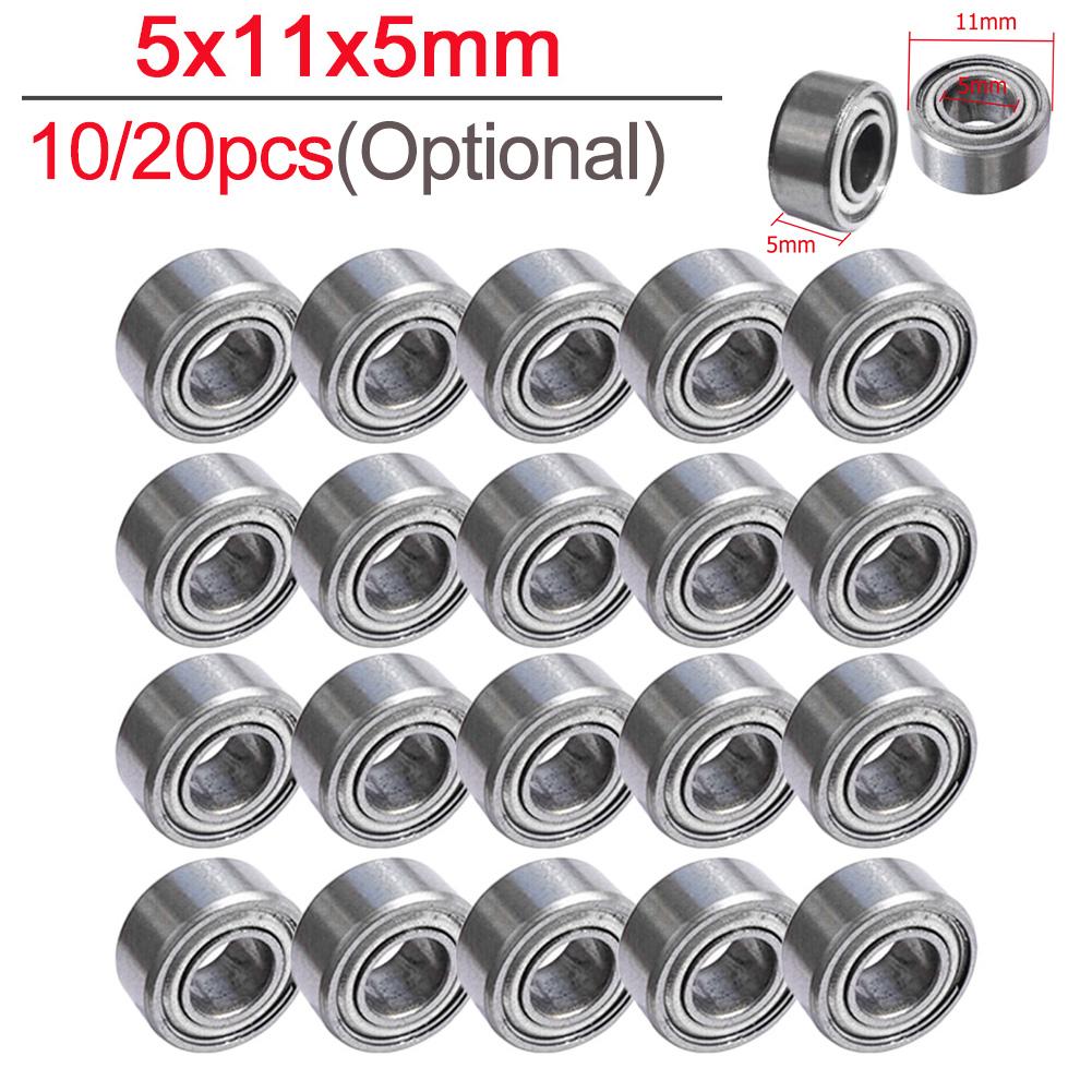 10-20pcs Ball Bearings 608ZZ 685ZZ 688ZZ 608RS Deep Groove Miniature Bearings For Skateboard Scooter 3D Printers Bearings