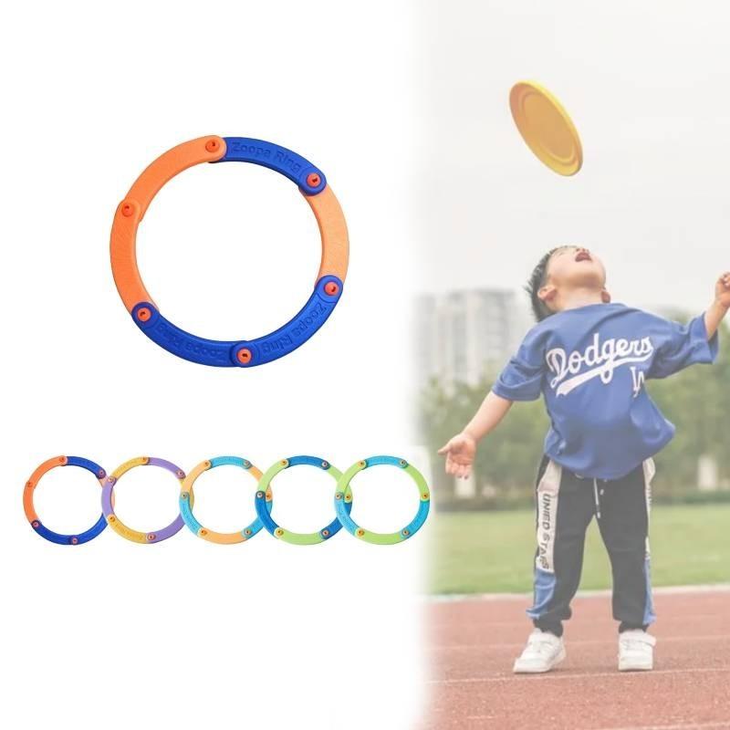 Frisbee Doux Sécurisé en Mousse Eva Pour Enfants Jeunes Jouet d'Extérieur Idéal Pour les Compétences de Développement