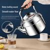 Chang Baosen 5L 304 Stainless Steel Whistling Stovetop Kettle