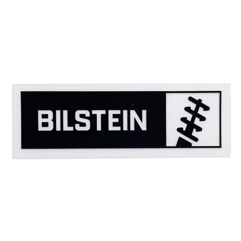 

BILSTEIN Logo Decal Sticker Black Height: 1.7 inches (4.3 cm) Width: 4.9 inches (12.5 cm) BIL-ST03B чёрный