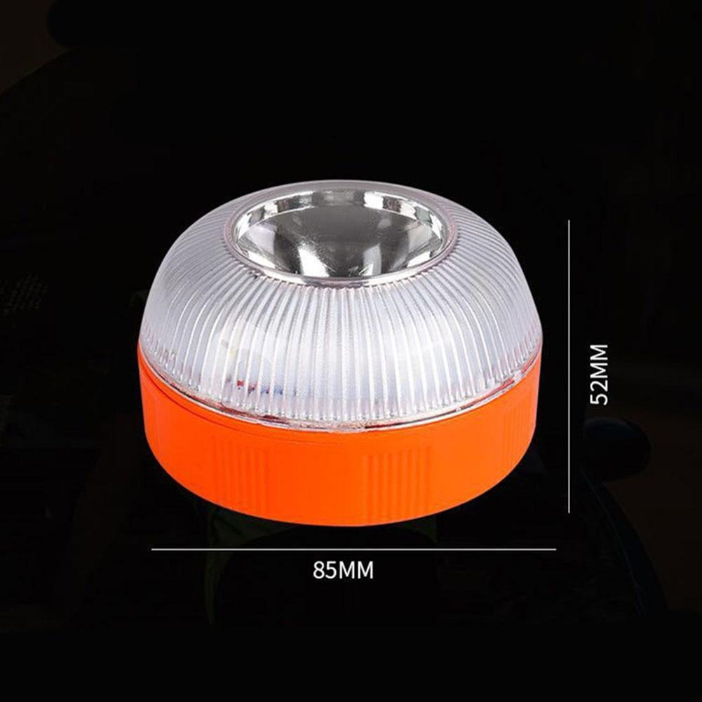 Spain Car Emergency Light V16 Homologated Dgt Approved LED White Yellow Flashing Strong Magnetic Traffic Strobe Light