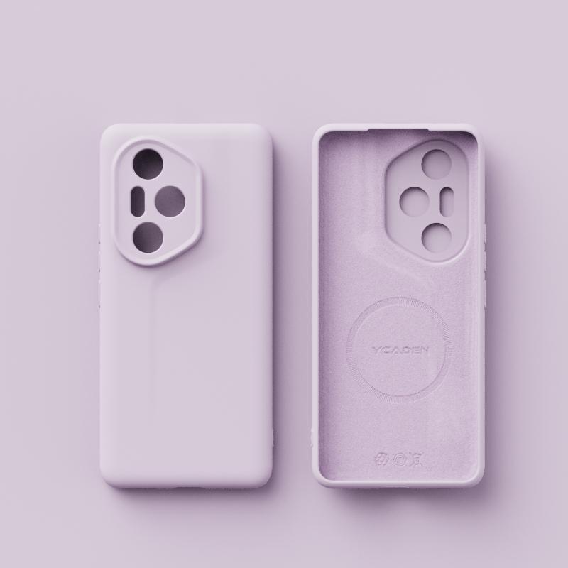 For Wireless Charge Magsafe Soft Liquid Silicone Phone Case For Huawei Honor 300 200 Pro 90 70 50 Magnetic Slim Protection Cover