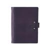 Genuine Leather A5 Business Planner Binder - Retro Style