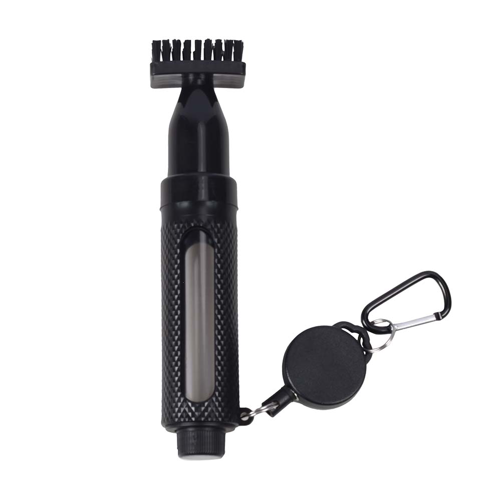 Golf club cleaning brush with hook Portable pressure water spray brush tank cleaning tool Golf cleaning accessories чёрный