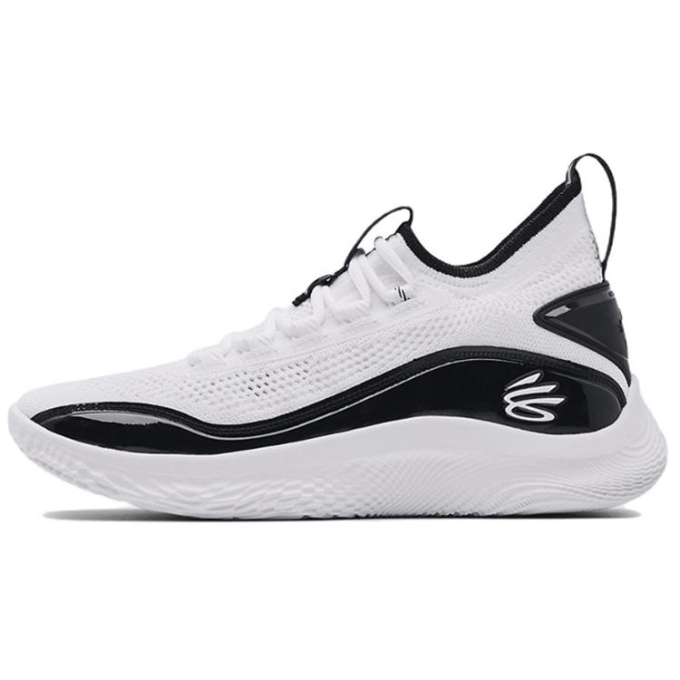 Under Armour Curry 8 Cushioning Abrasion Resistant Breathable Cushioning Abrasion Resistant Breathable Mid top 3024785-111(Team40-)