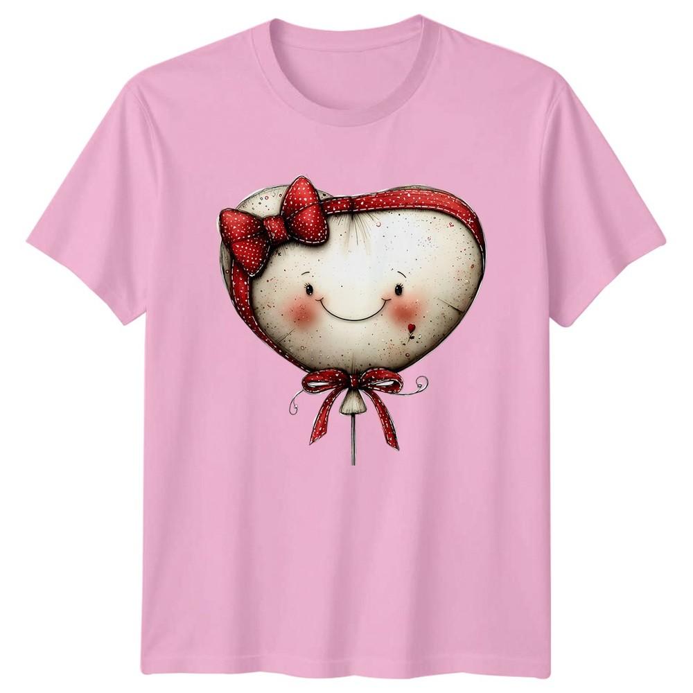 Heart Balloon Valentines Day Unisexs TShirt Unisexs Tee Graphic Unisex Top