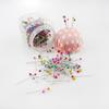 Pearl Head Sewing Quilting Pins 500Pcs with Storage Bottle for Home Tailoring Wedding Flower Decor Crafting