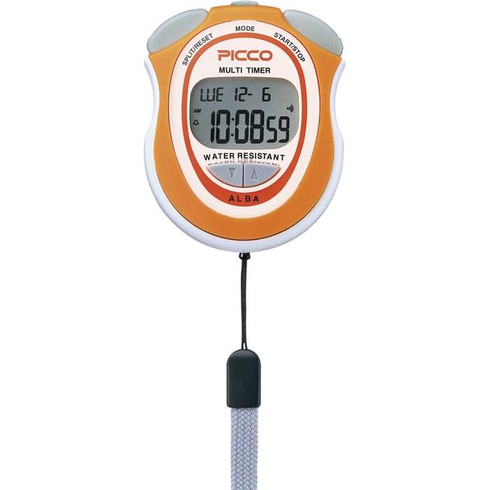 SEIKO ALBA PICCO MULTITIMER Passion Orange ADME005 Approx. 72x58mm, 27mm thick