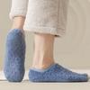 Coral Fleece Boat Socks Floor Socks Thick Sock Liners Fleece-Lined Socks Indoor Yoga Socks