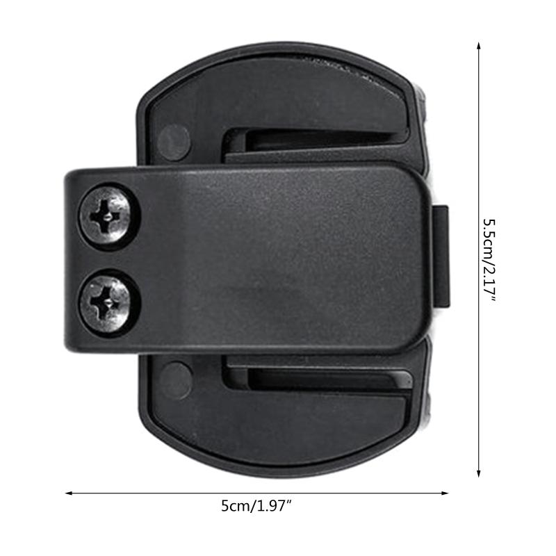 Motorcycle Helmet Bluetooth-compatible Intercom Clip Mounting Bracket for V6 V4