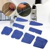 8PCS Caulk Tools Kit Silicone Glass Cement Caulking Scraper for Sealant Grout Finishing Sealing