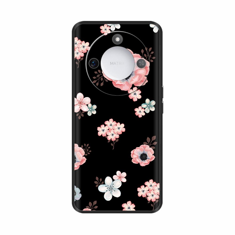 For Honor X9c Smart Case On HonorX9c X 9c Cases Cute Cartoon Astronaut Pattern Painted Silicone Shockprood Back Cover Funda Capa