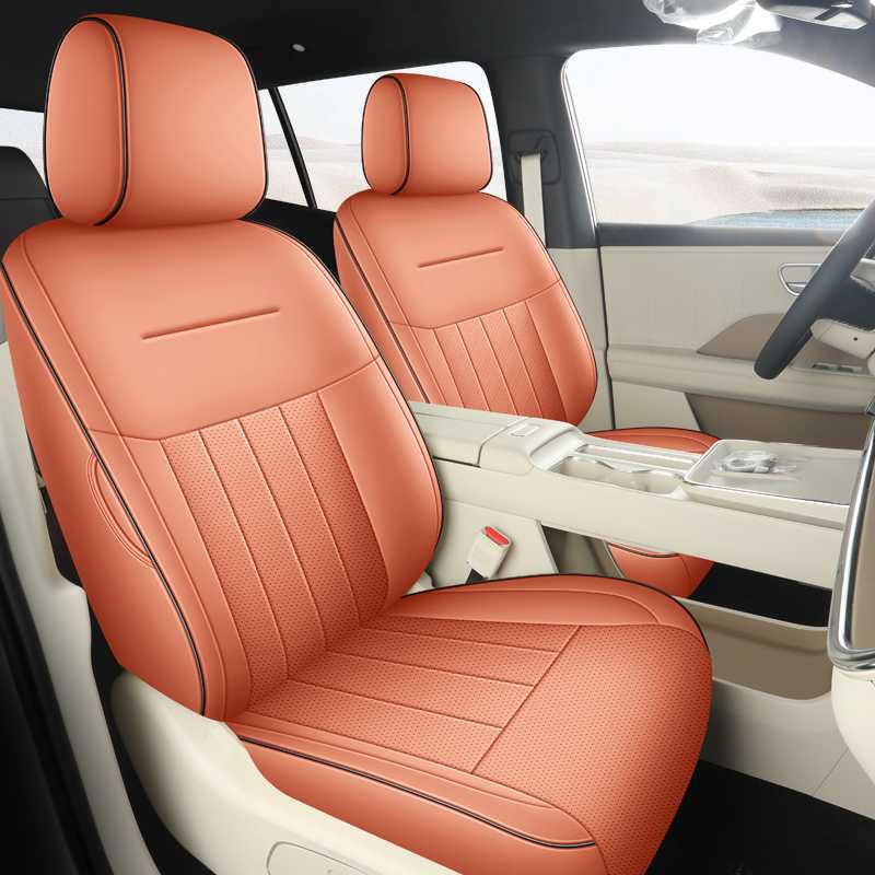 Full Coverage Leather Seat Covers for GAC Toyota IZOA 3x - All-Season Car Seat Cushions