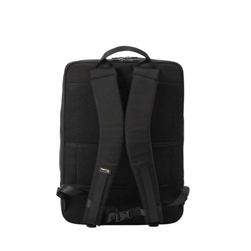 [Amazon.co.jp Exclusive] Bermas DULITE FLEX 2-Layer Business Backpack, 39cm WR, Black, One Size