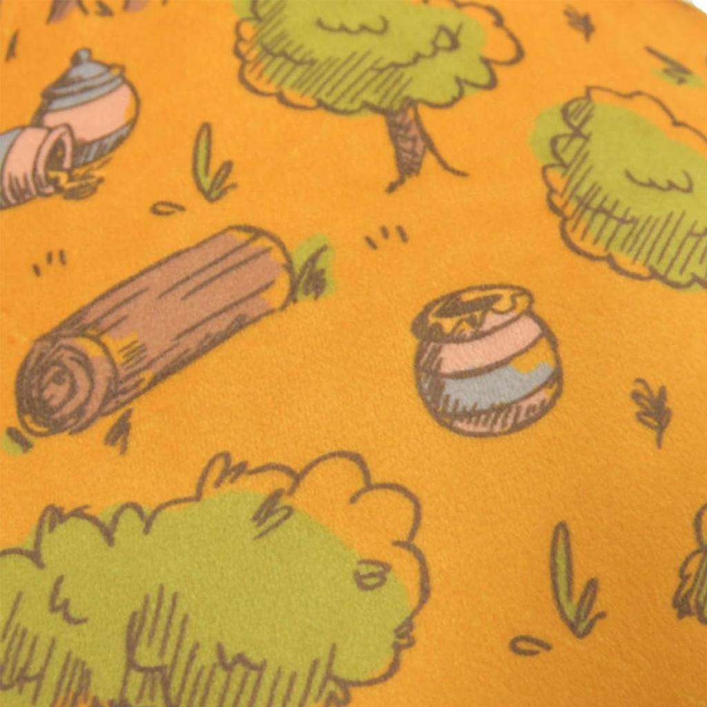 Marushin Disney Winnie the Pooh Slowly Picnic Cute Interior Birthday 2215047200 Die-Cut Cushion, Decor, Gift,