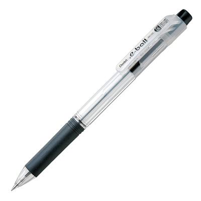 Pentel Kugelschreiber 10 Stifte Ölbasis Dot-E BK125-A 0.5 Schwarz,
